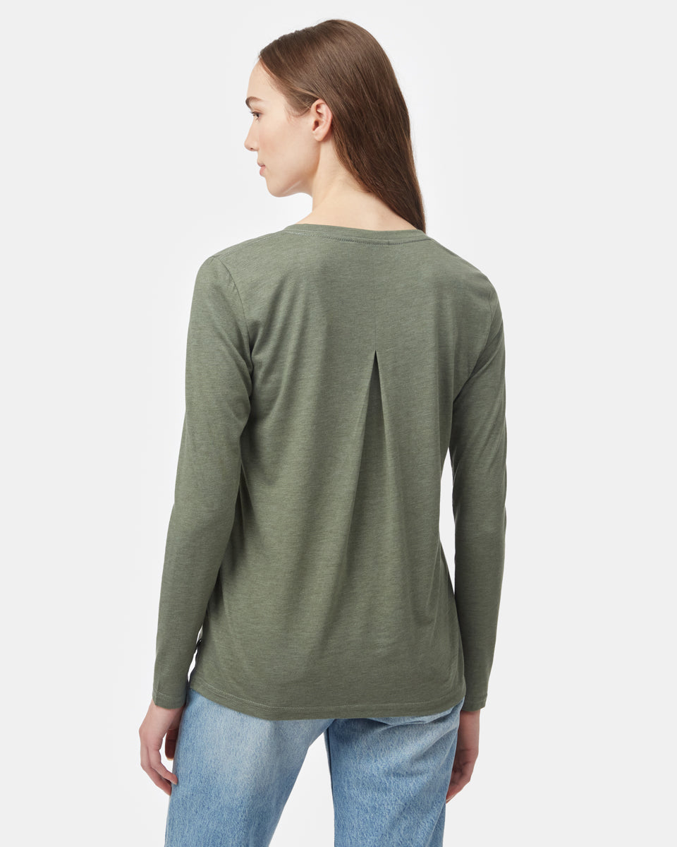 TreeBlend V-Neck Longsleeve T-Shirt