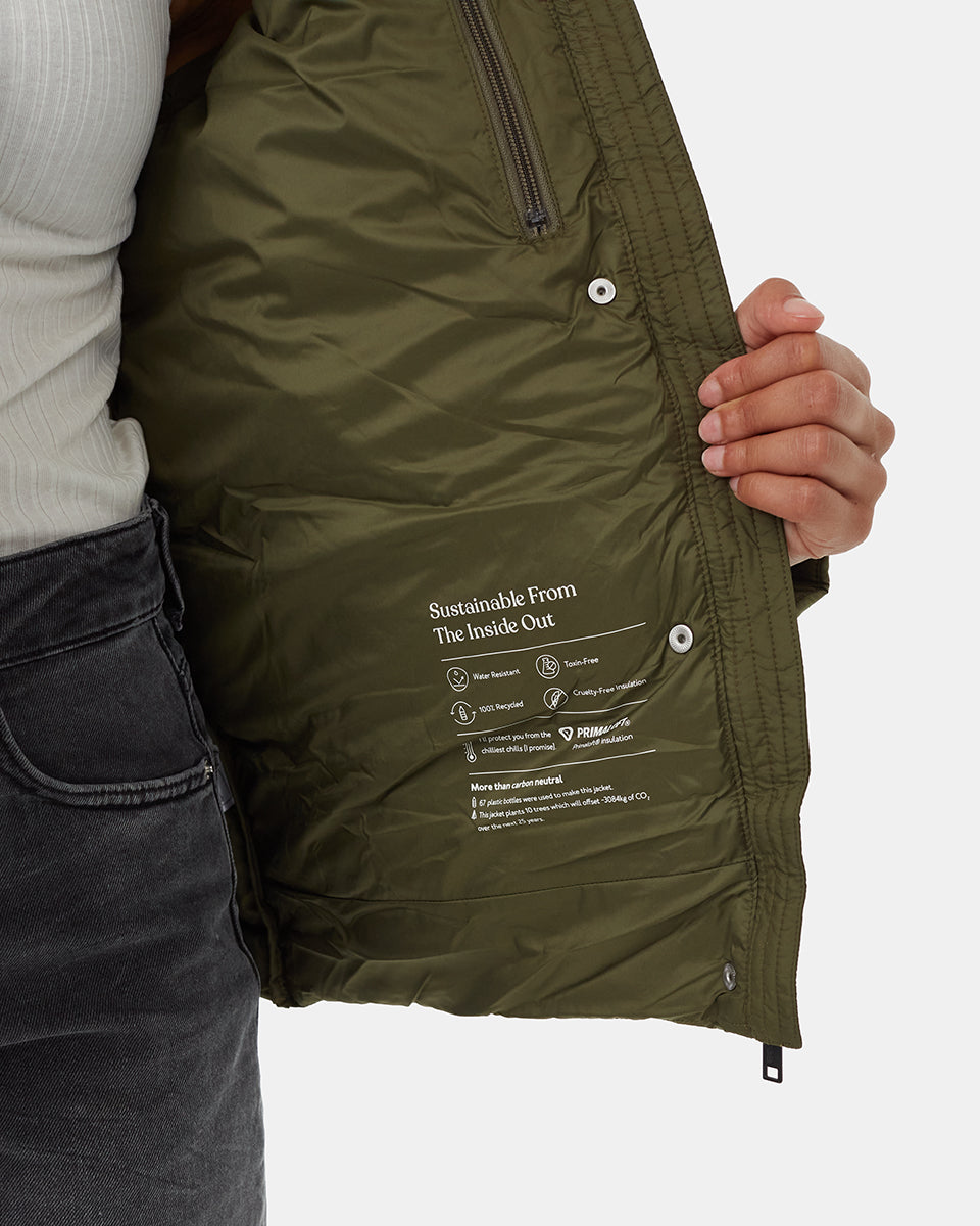 Ungendered Cloud Shell Mid-Length Puffer