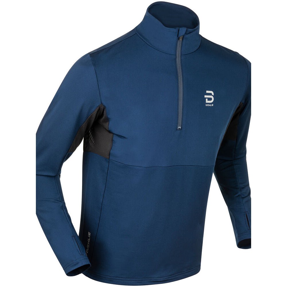 Daehlie Long Sleeve Run Mens Half Zip Top