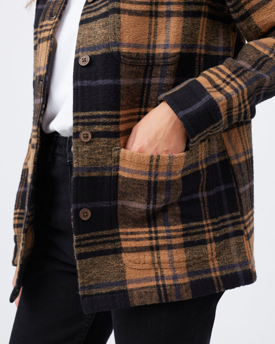 Flannel Utility Jacket