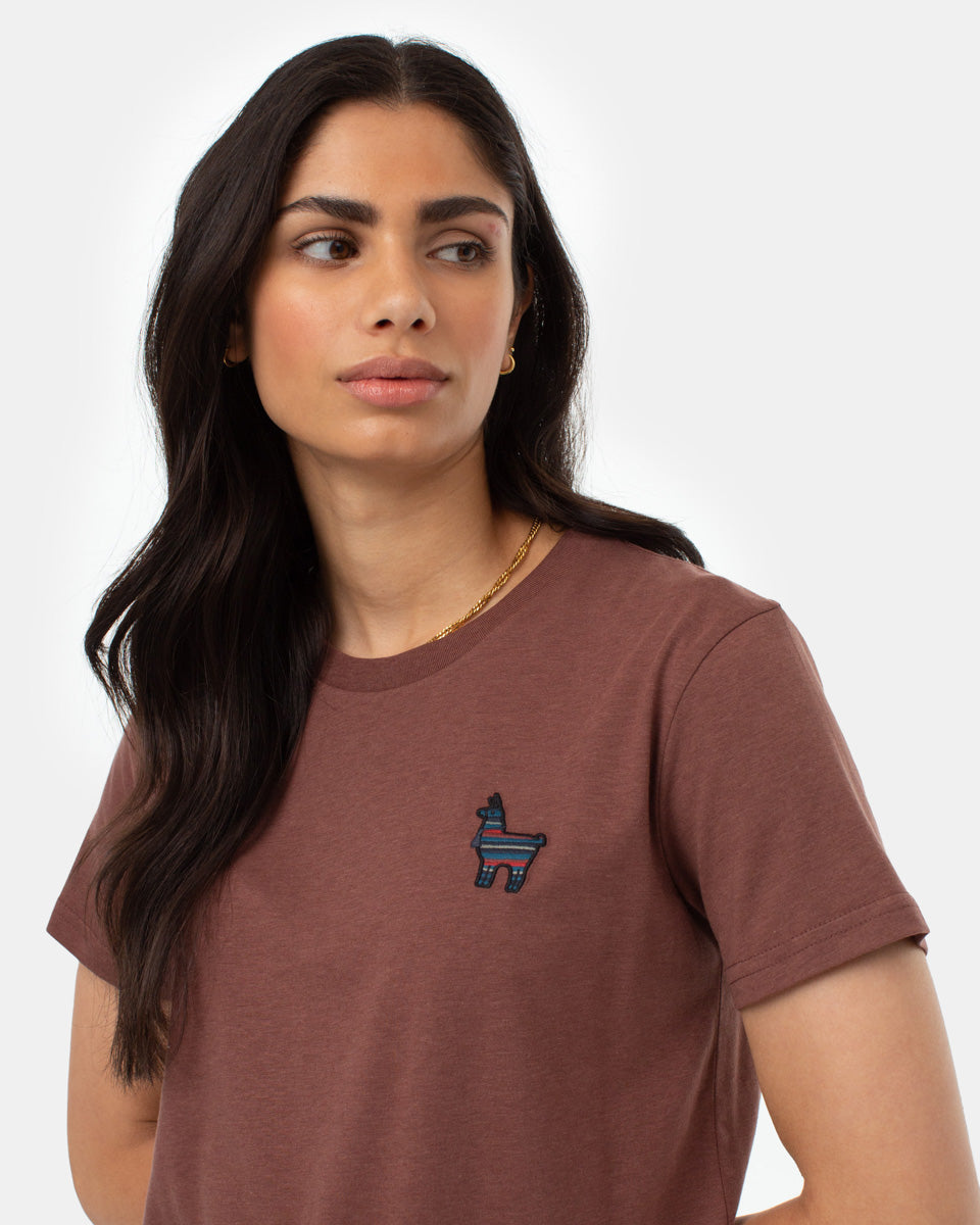 Peru Embroidered Llama T-Shirt