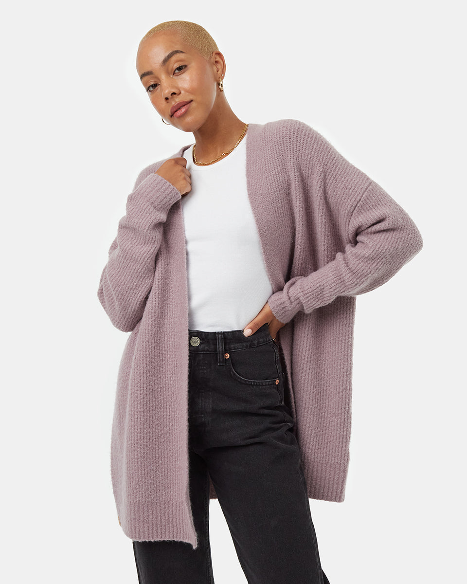 Highline Fuzzy Open Cardigan