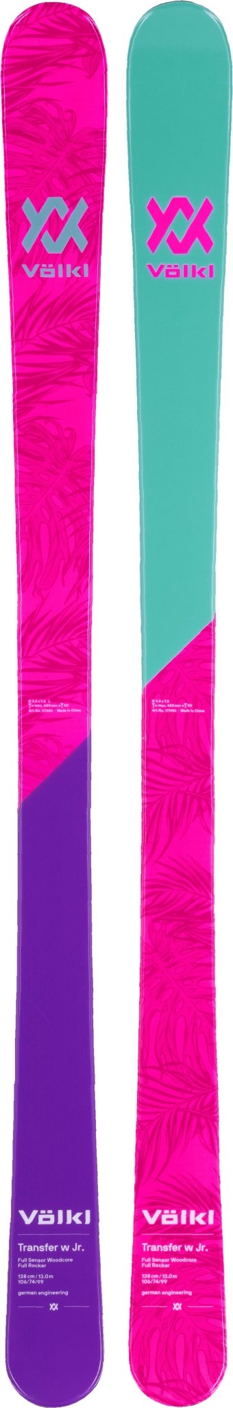 Volkl Transfer Junior Skis 2018