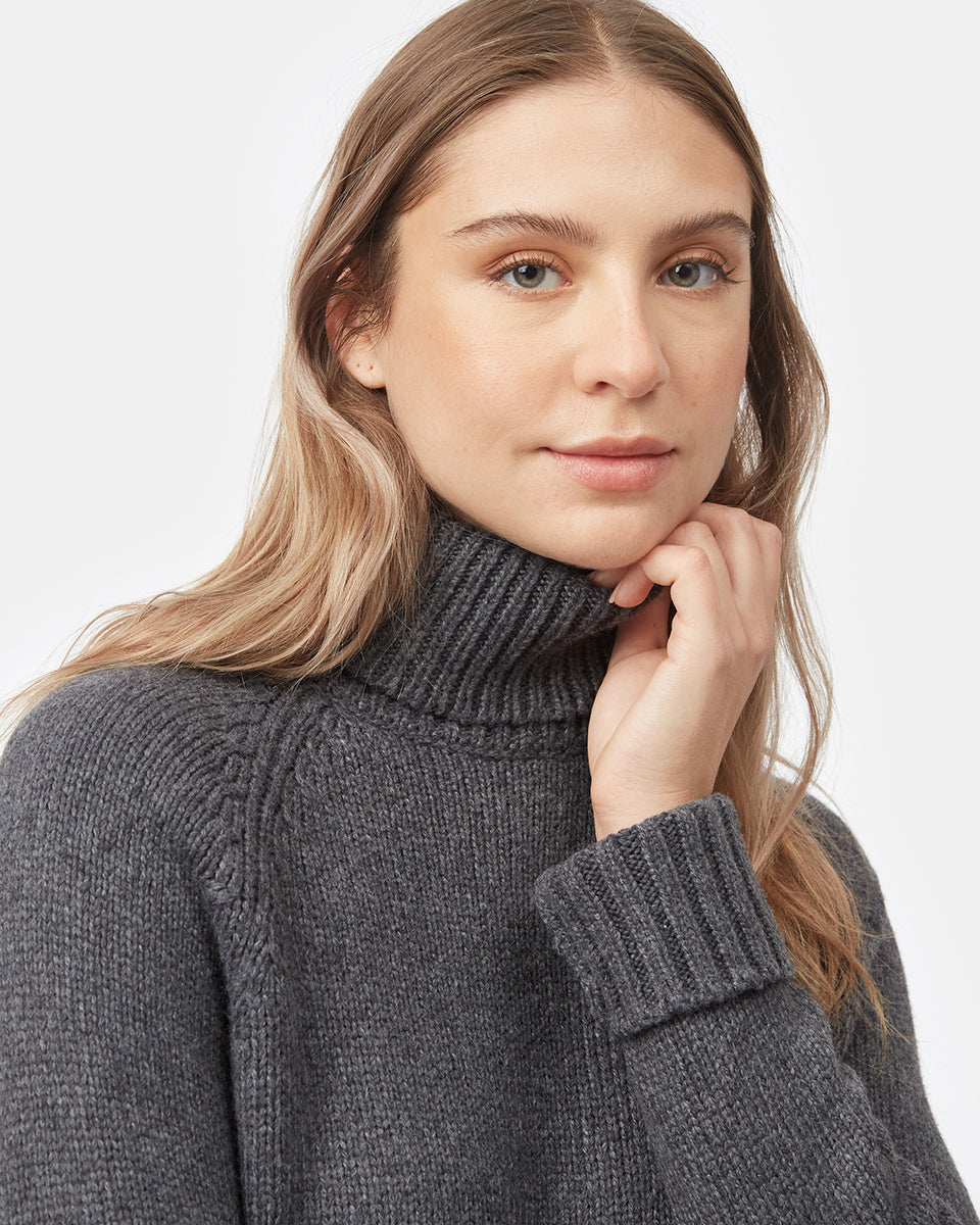 Highline Wool Turtleneck Sweater