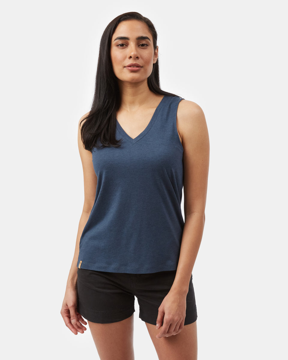 TreeBlend V-Neck Tank