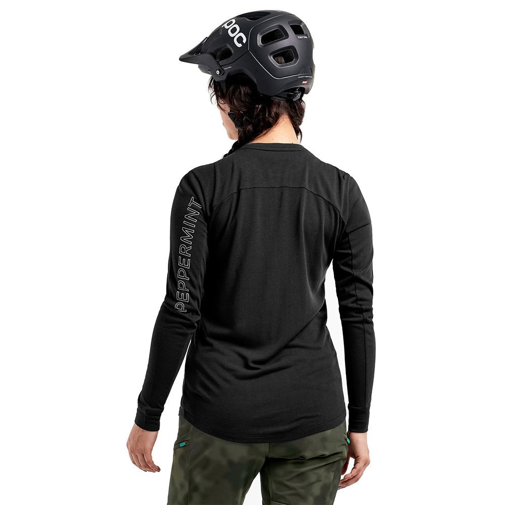 Peppermint MTB Peak Long Sleeve Womens Jersey