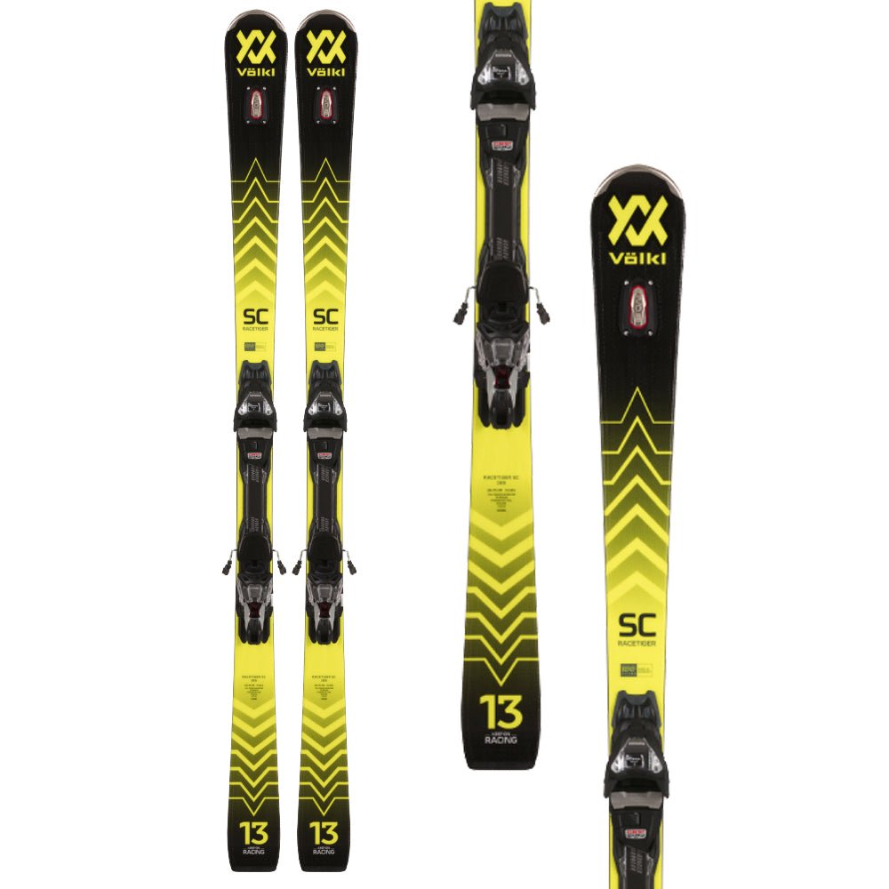 Volkl Racetiger SC Black Ski + VMotion 12 GW Binding 2023