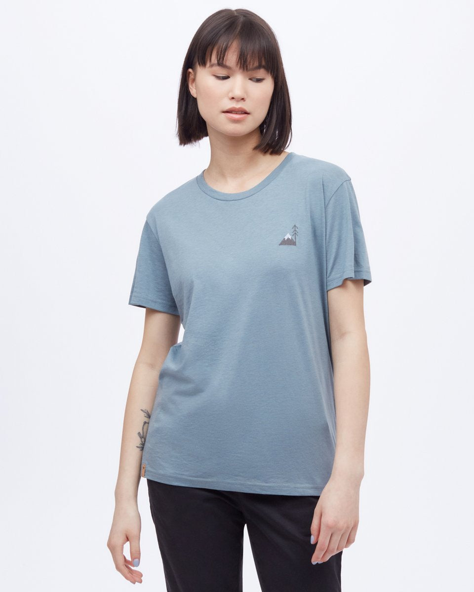 Peaks Embroidery T-Shirt