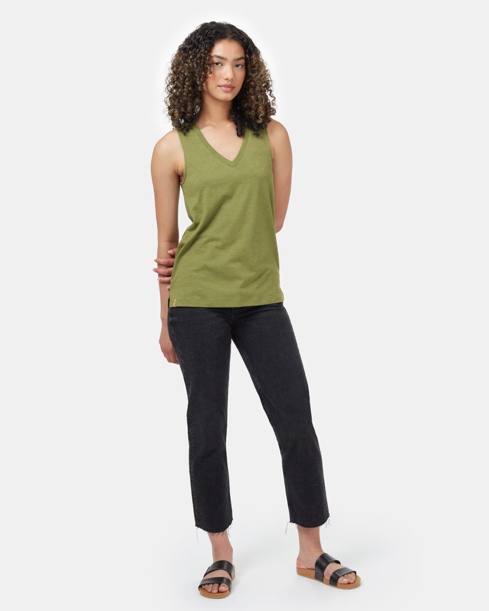 TreeBlend V-Neck Tank