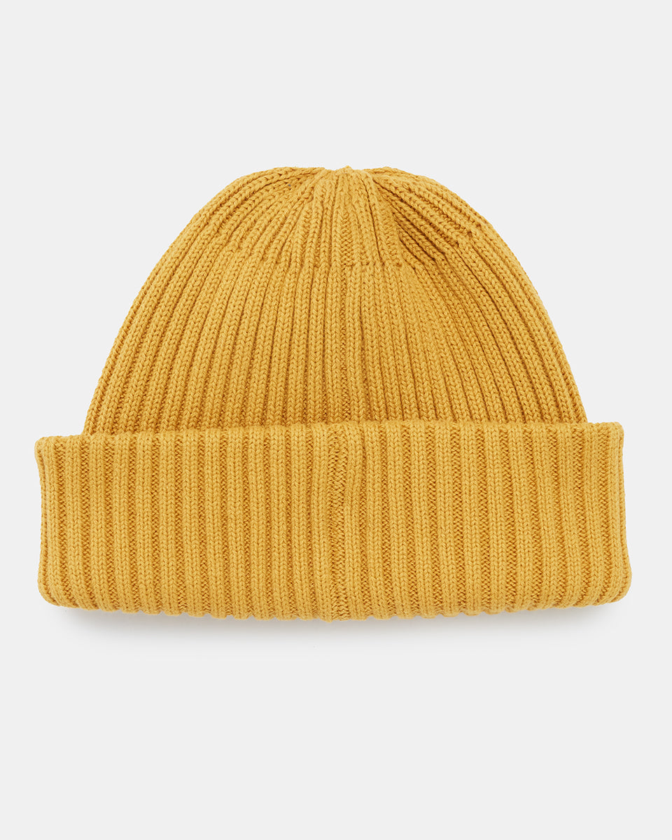 Short Ribbed Beanie