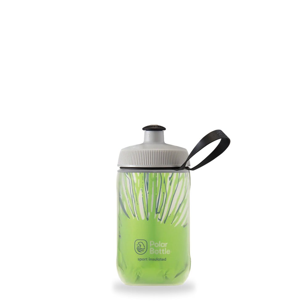 Polar Bottle, Kid's Insulated 12oz, Water Bottle, 350ml / 12oz, Cyber Lime