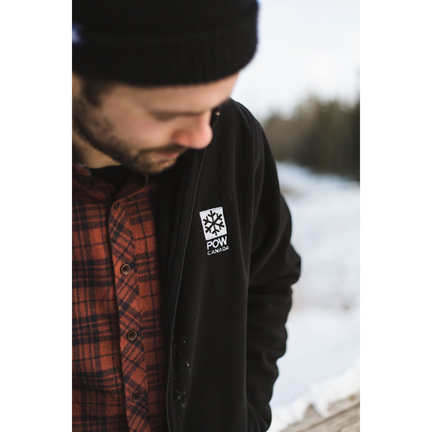 POW Canada Snowflake Fleece