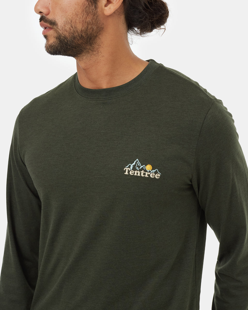 Mountain Wordmark Longsleeve