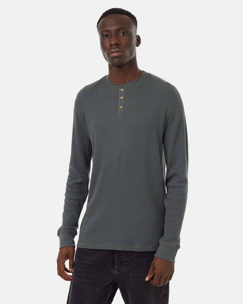 TreeWaffle Henley Longsleeve