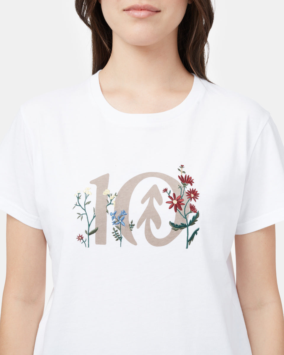 Floral Logo T-Shirt