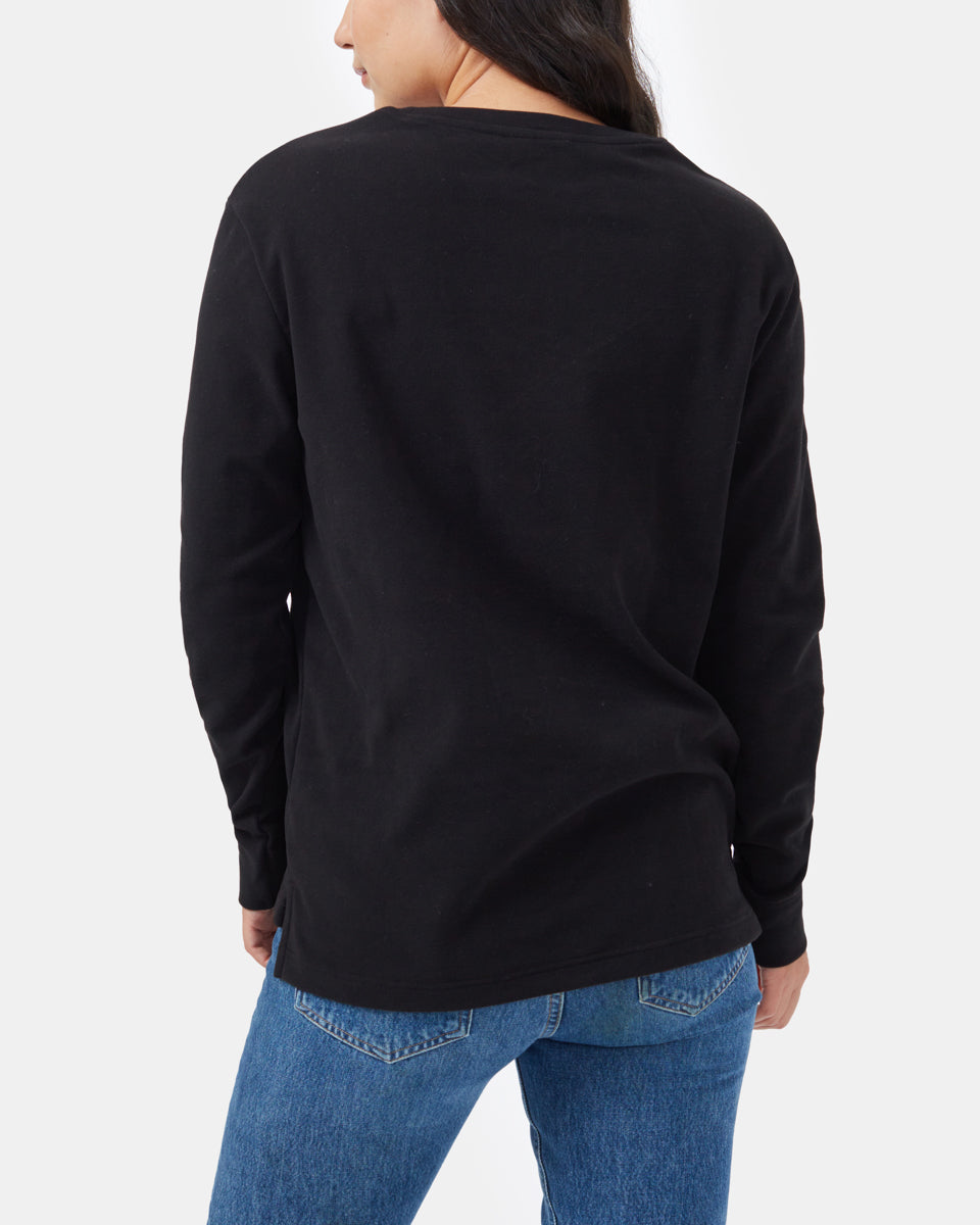 Luxe V-Neck Fleece