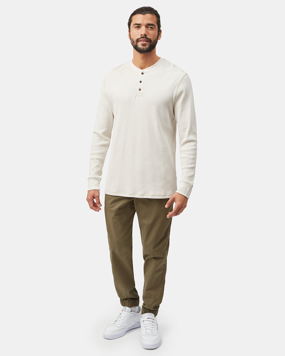 TreeWaffle Henley Longsleeve