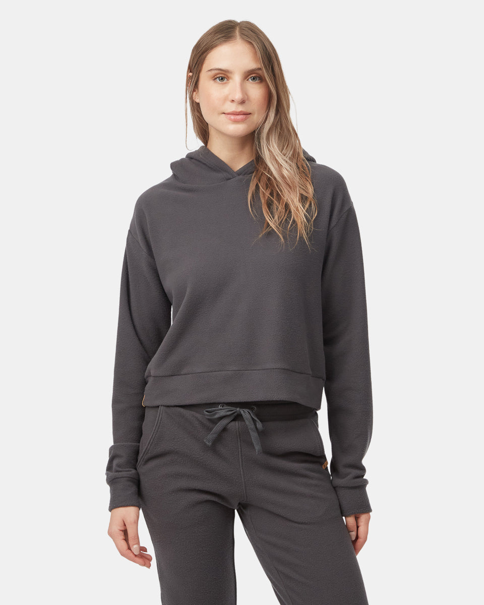 Luxe Cropped Hoodie