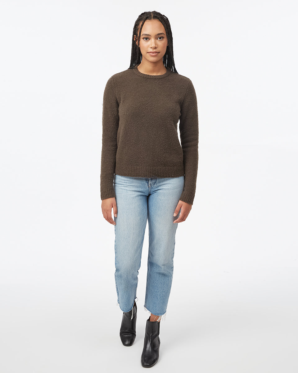 Highline Fuzzy Crew Sweater