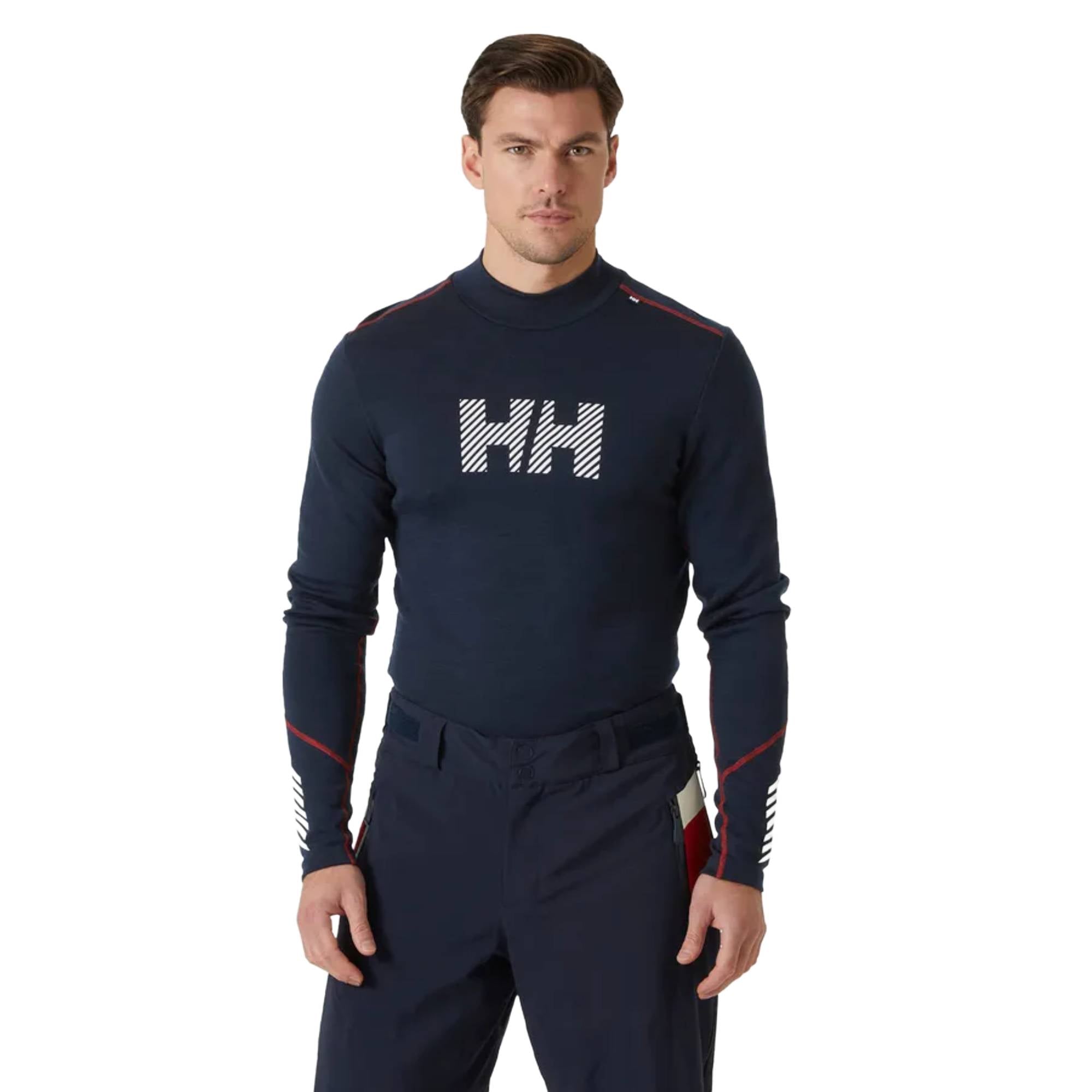 Helly Hansen Lifa Merino MW Logo Mens Crew 2025