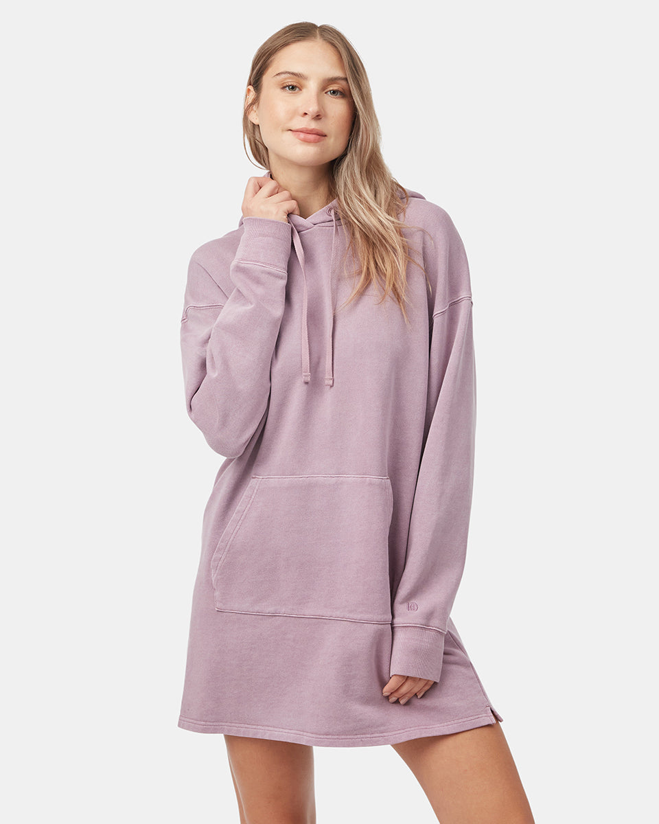 Organic Cotton French Terry Hoodie Dress