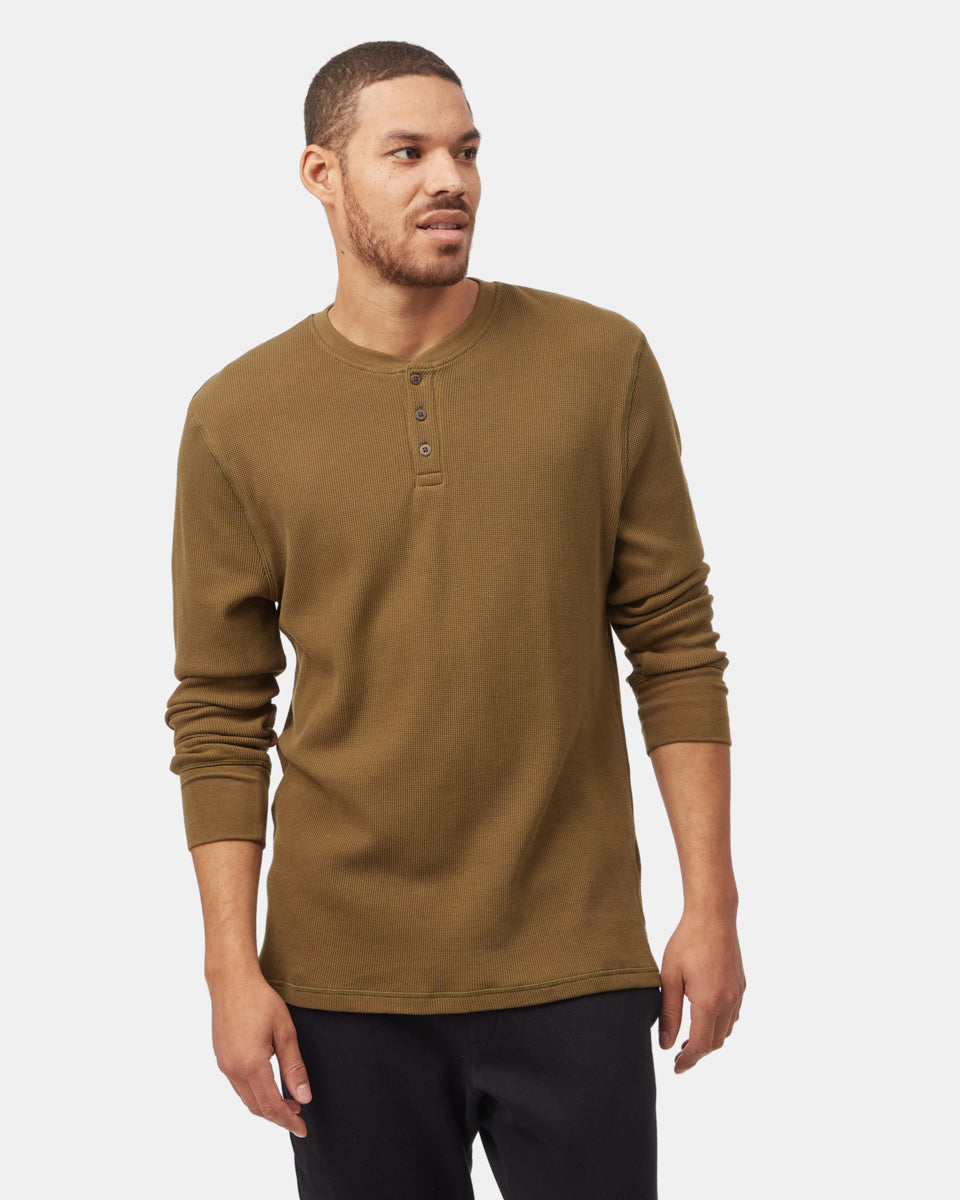 TreeWaffle Henley Longsleeve