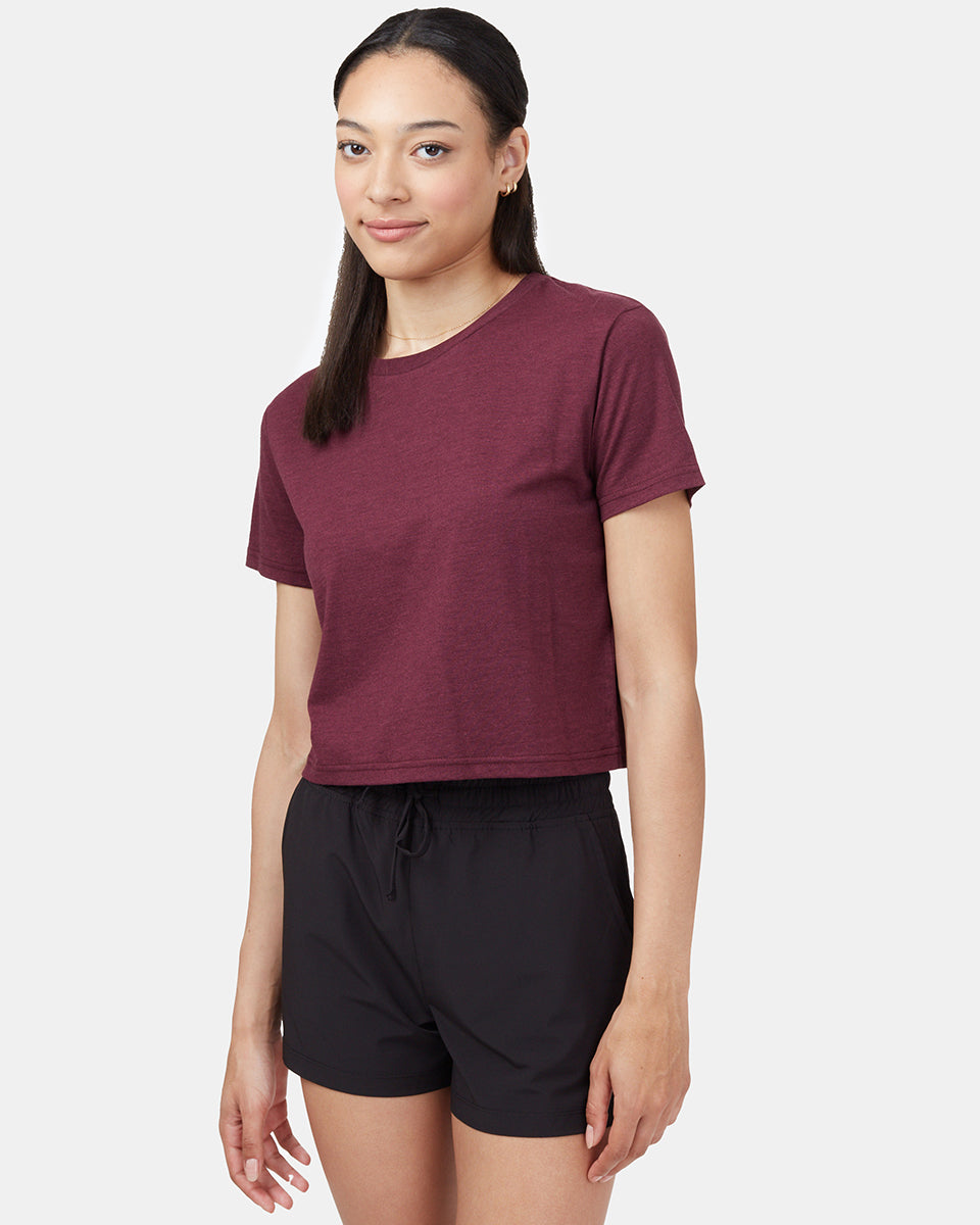 TreeBlend Cropped Relaxed T-Shirt