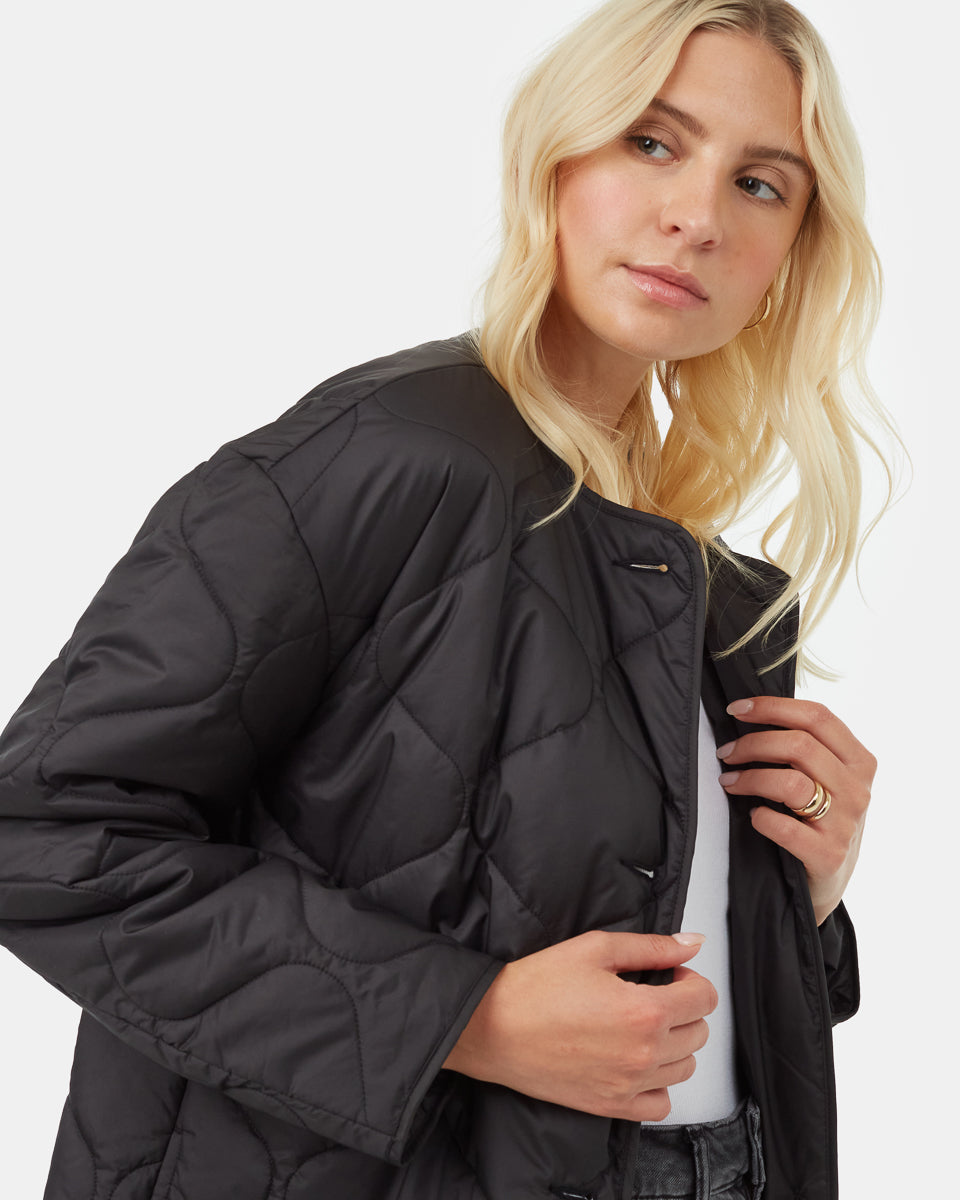 Quilted Cloud Shell Jacket