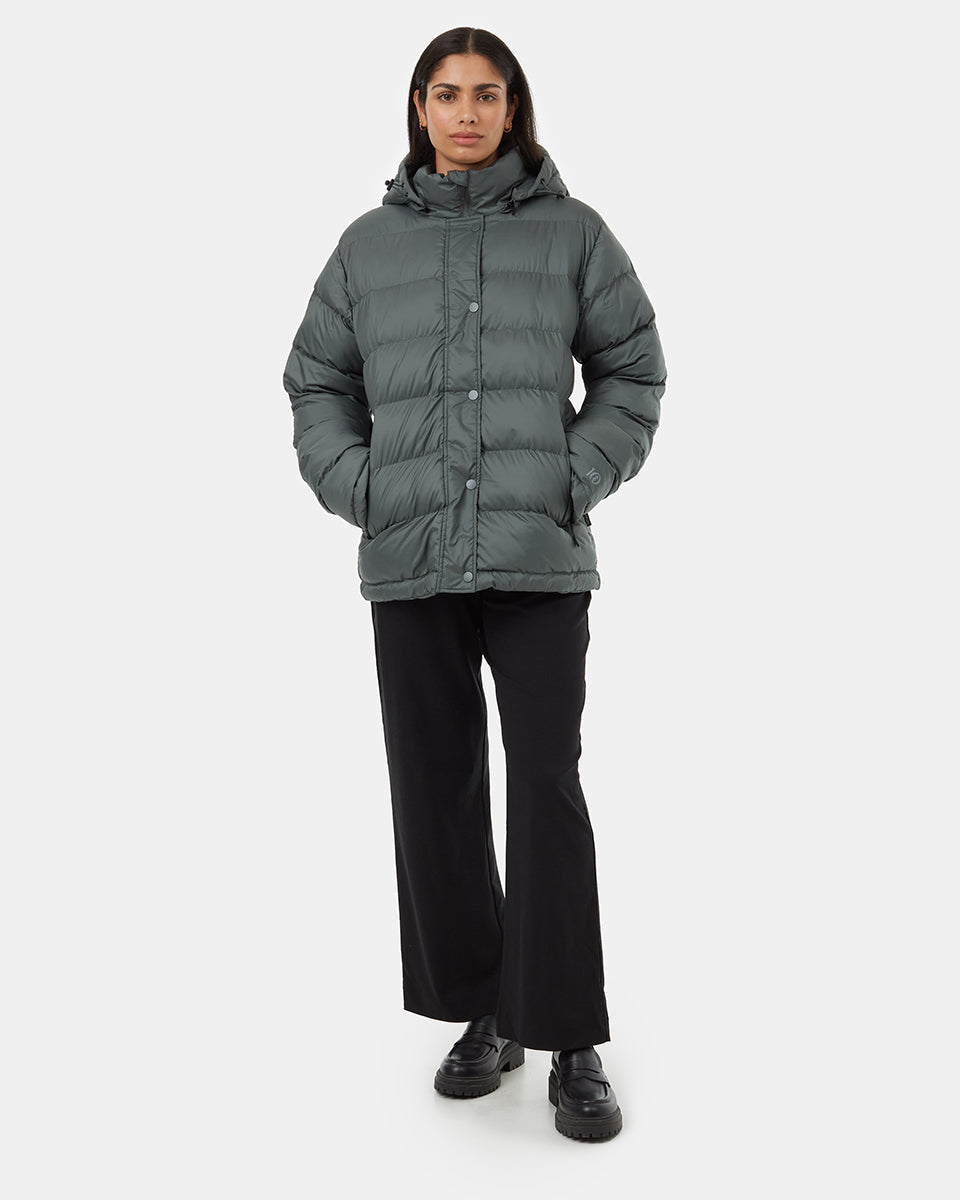 Ungendered Cloud Shell Mid-Length Puffer