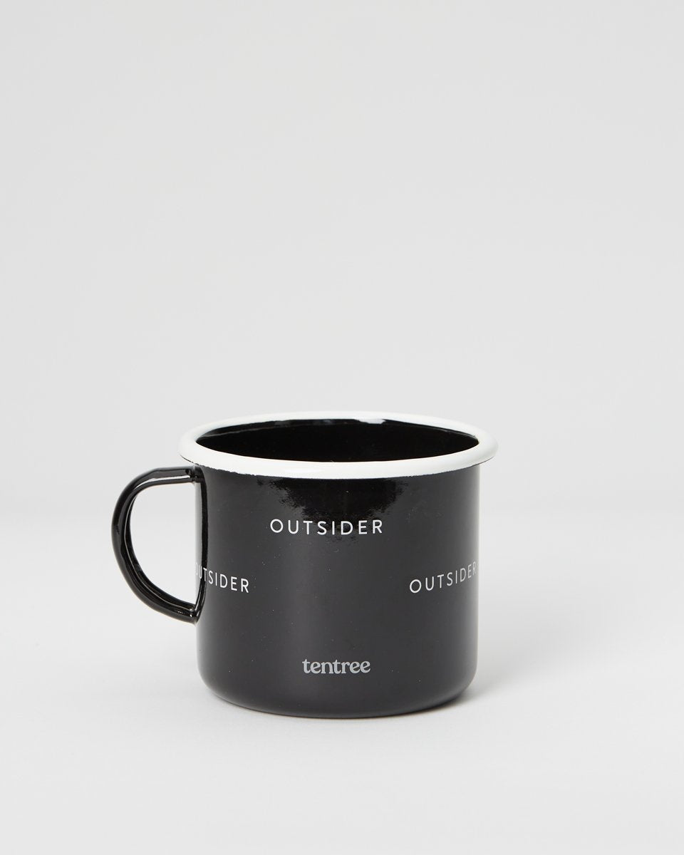 Outsider Enamel Camp Mug