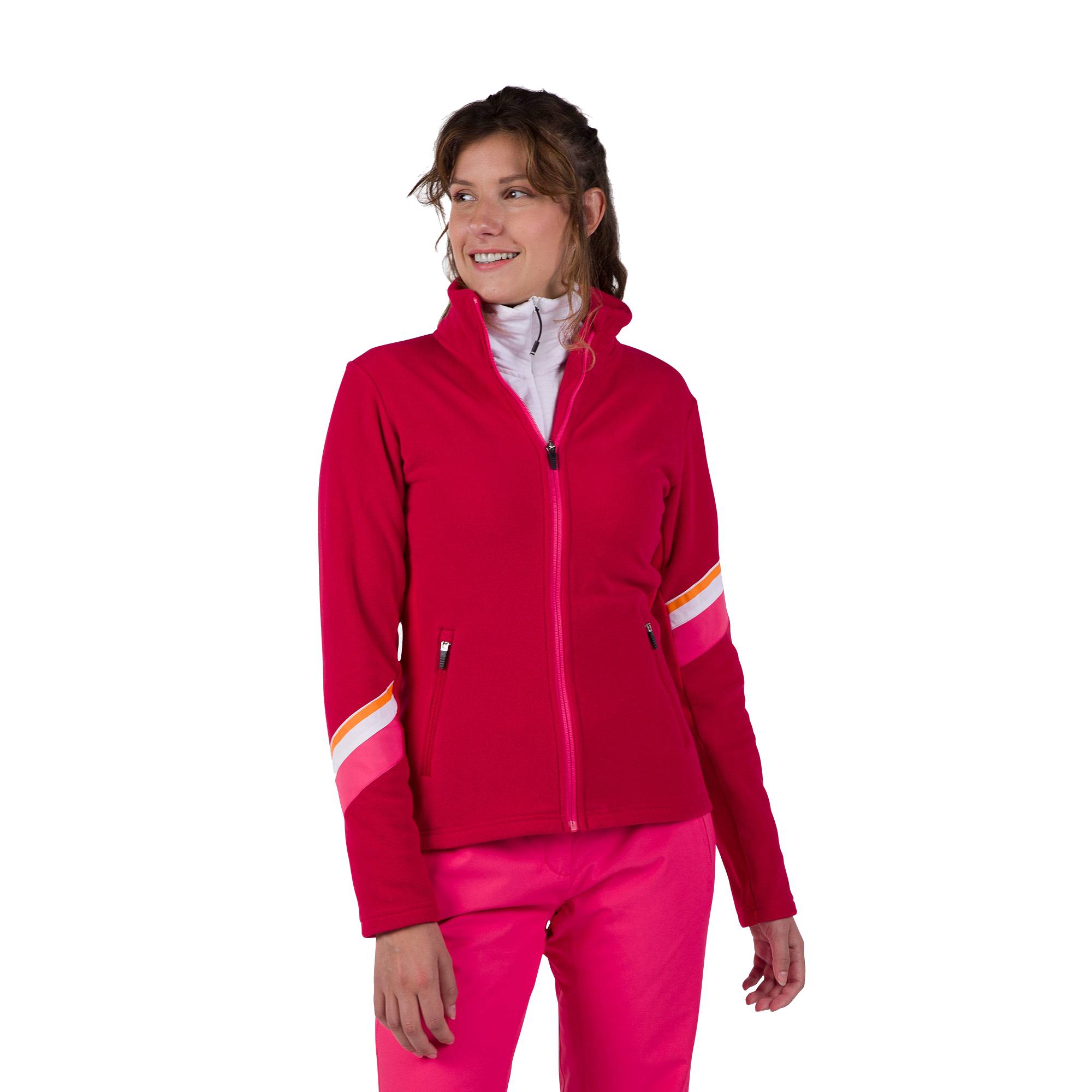 Rossignol Strawpile Womens Full Zip Fleece 2025