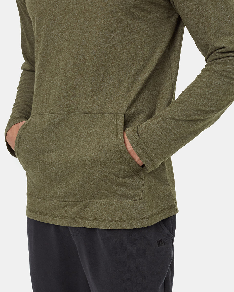 Hemp Boulder Hooded Longsleeve