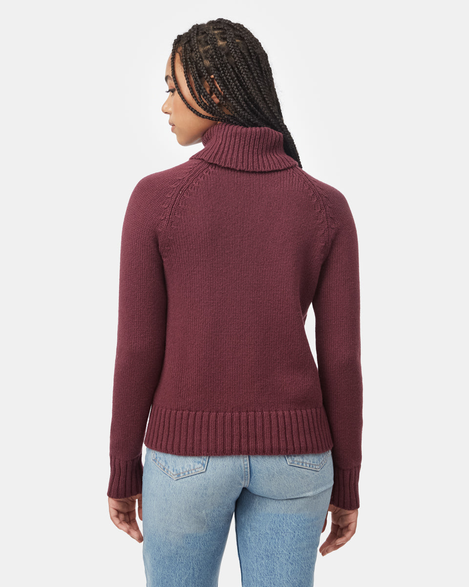 Highline Wool Turtleneck Sweater