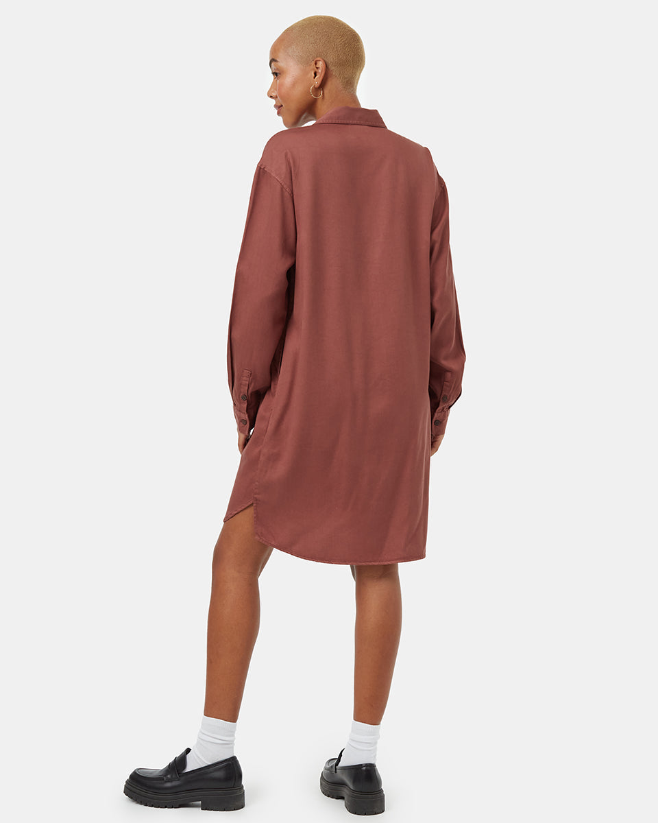 Oversized Shirt Dress