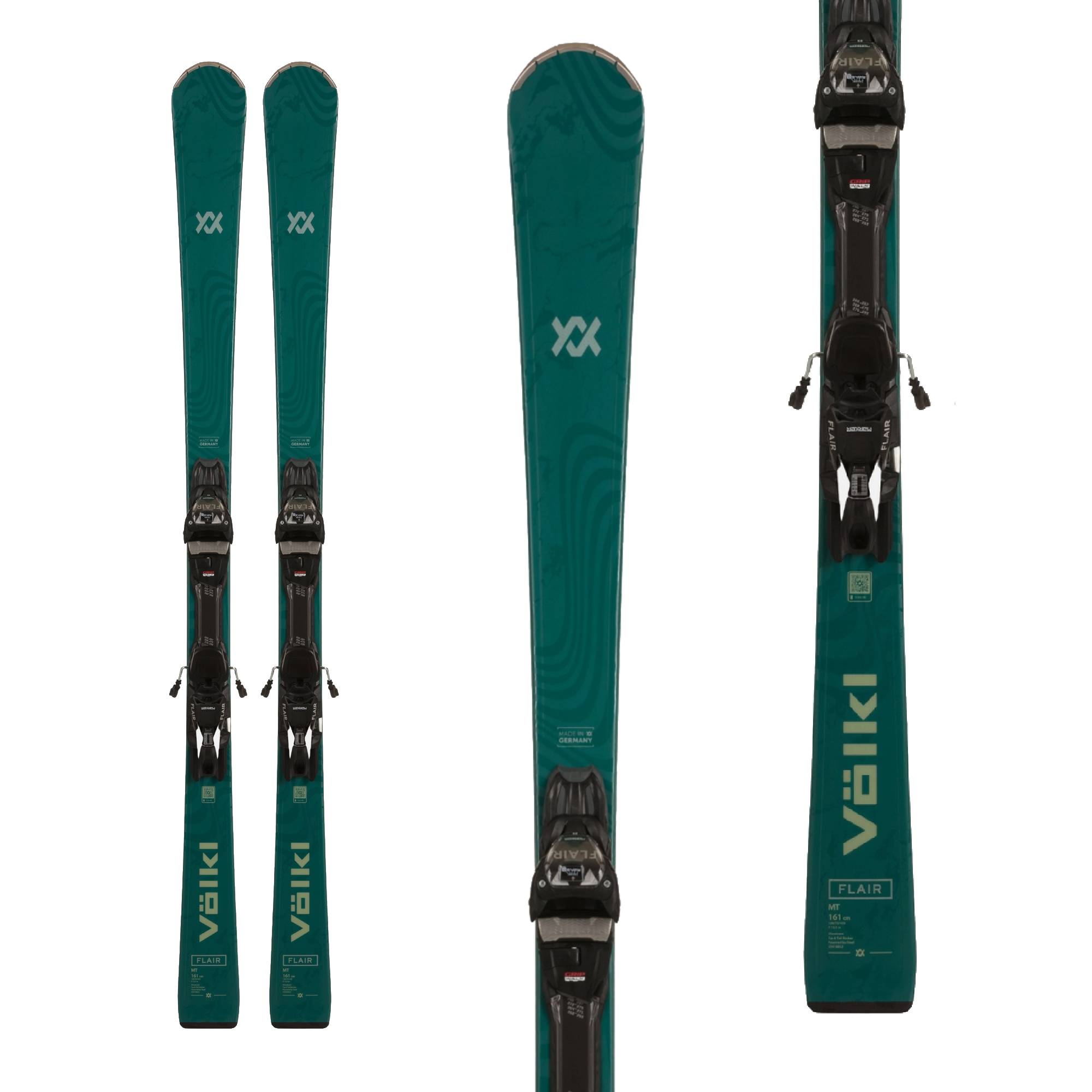 Volkl Flair MT Womens Ski + VMotion 10 GW Binding 2025