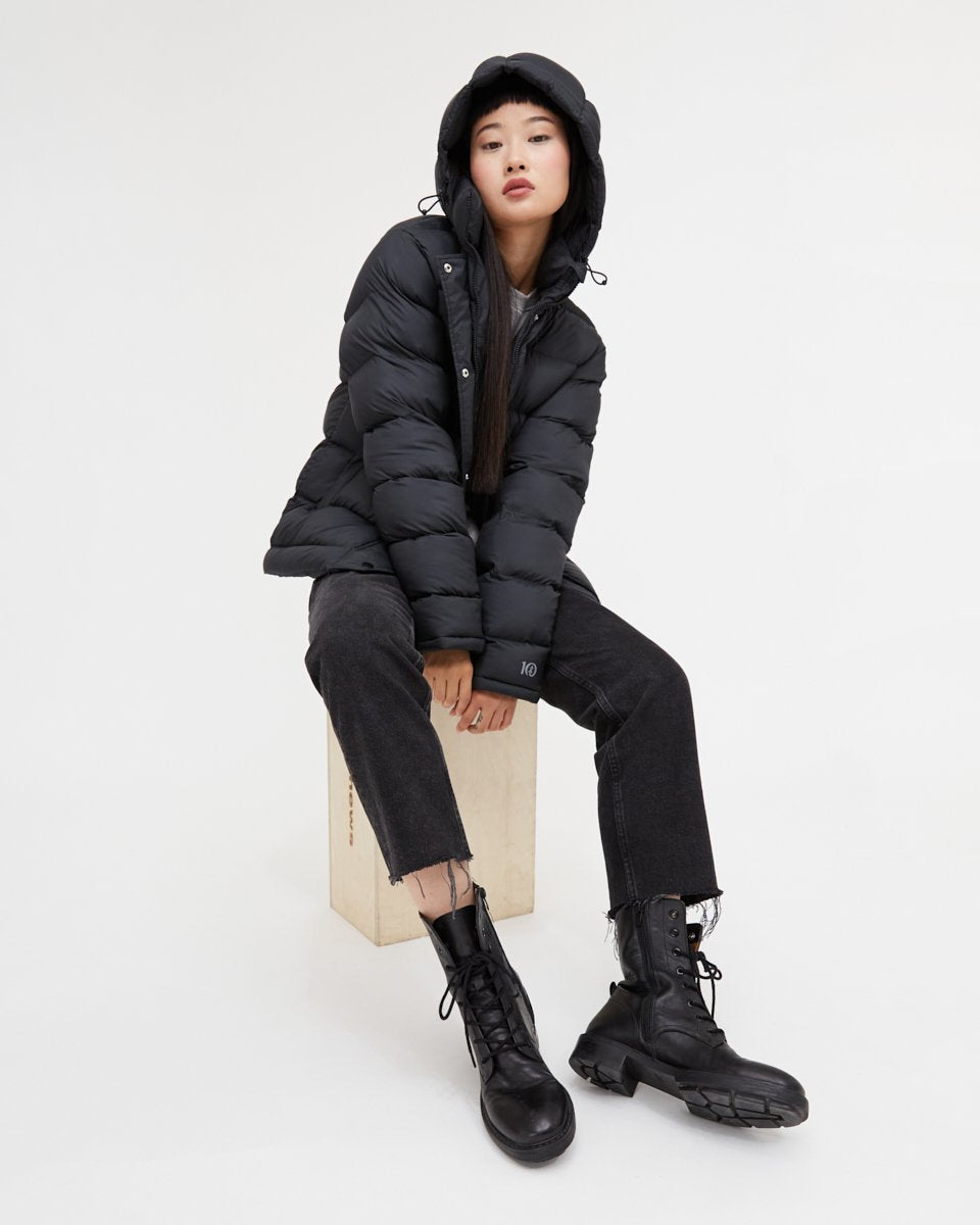 Ungendered Cloud Shell Mid-Length Puffer