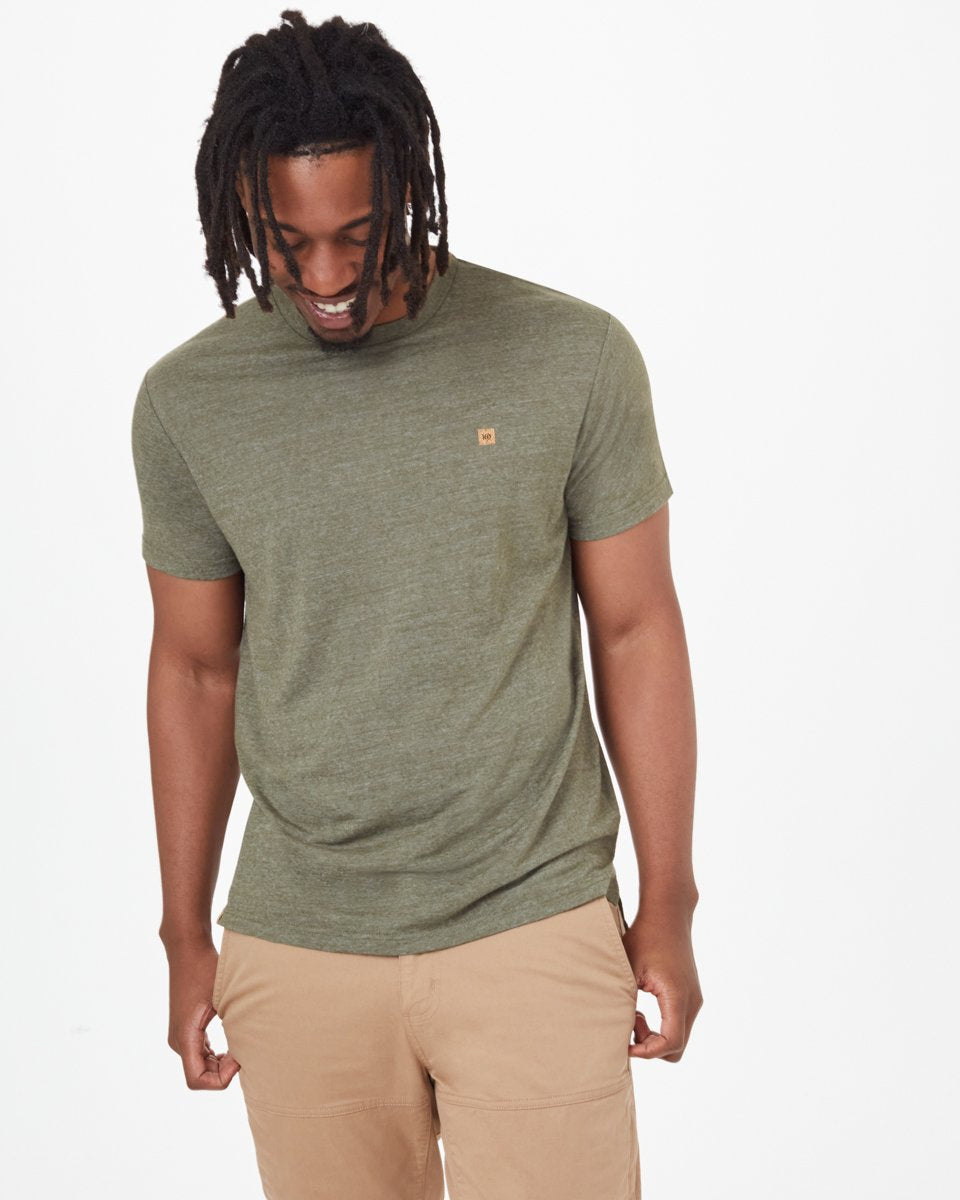 Hemp Step Hem T-Shirt