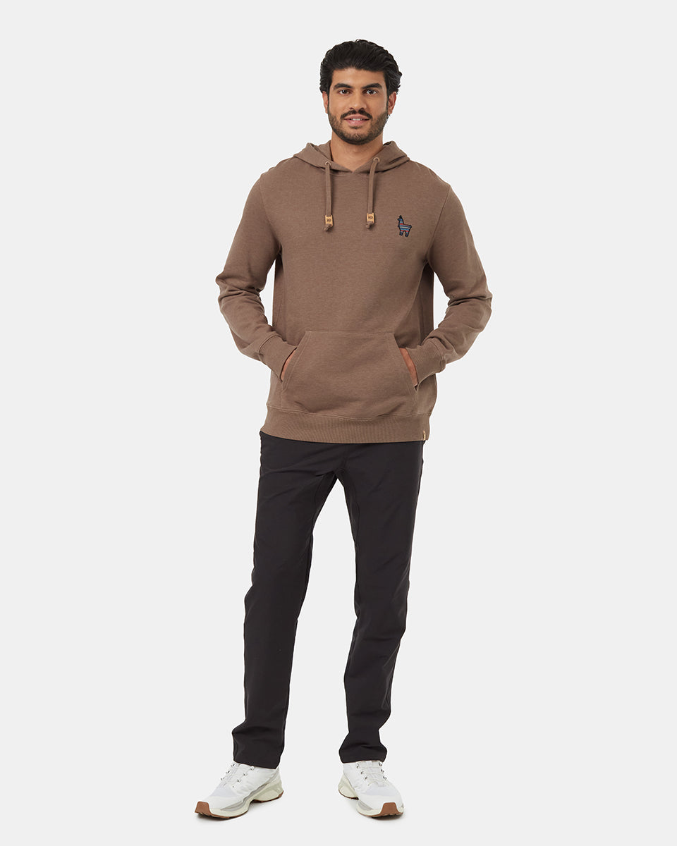 Peru Embroidered Llama Hoodie