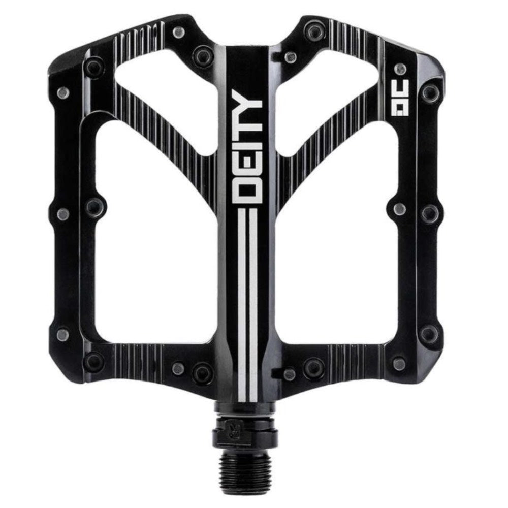 Deity Bladerunner Platform Pedals  Aluminum Cr-Mo 9/16'' Black Pair