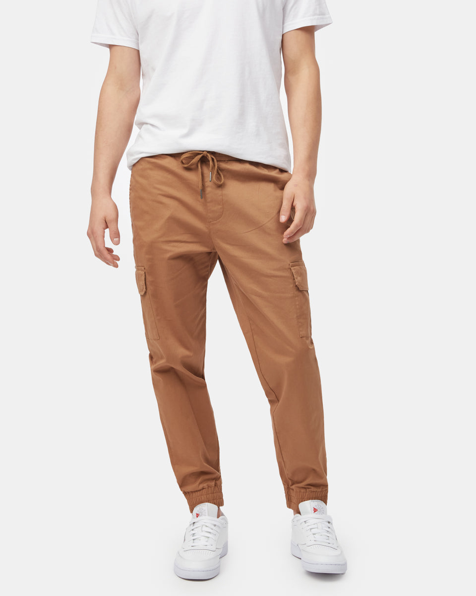 Stretch Twill Cargo Pull On Jogger