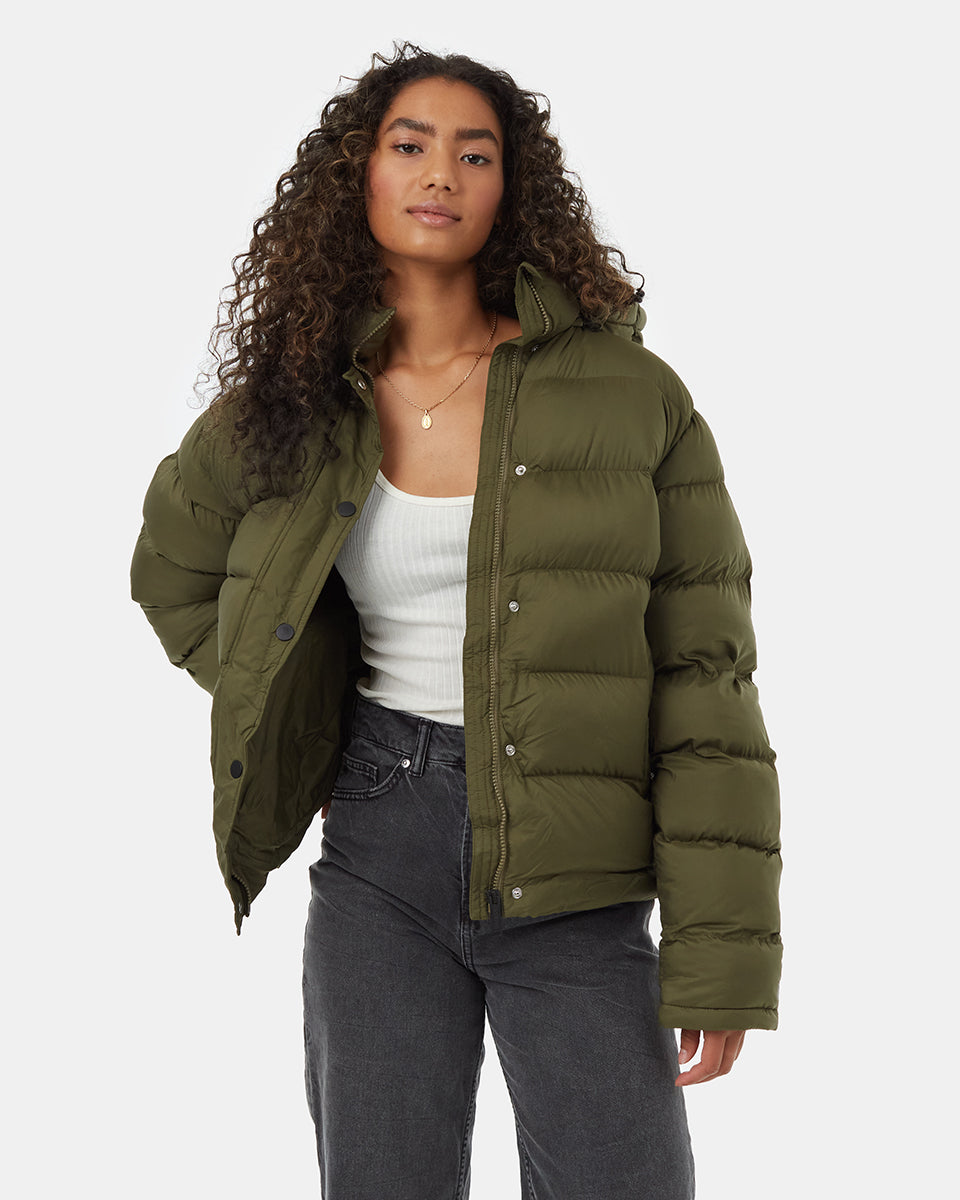 Ungendered Cloud Shell Mid-Length Puffer