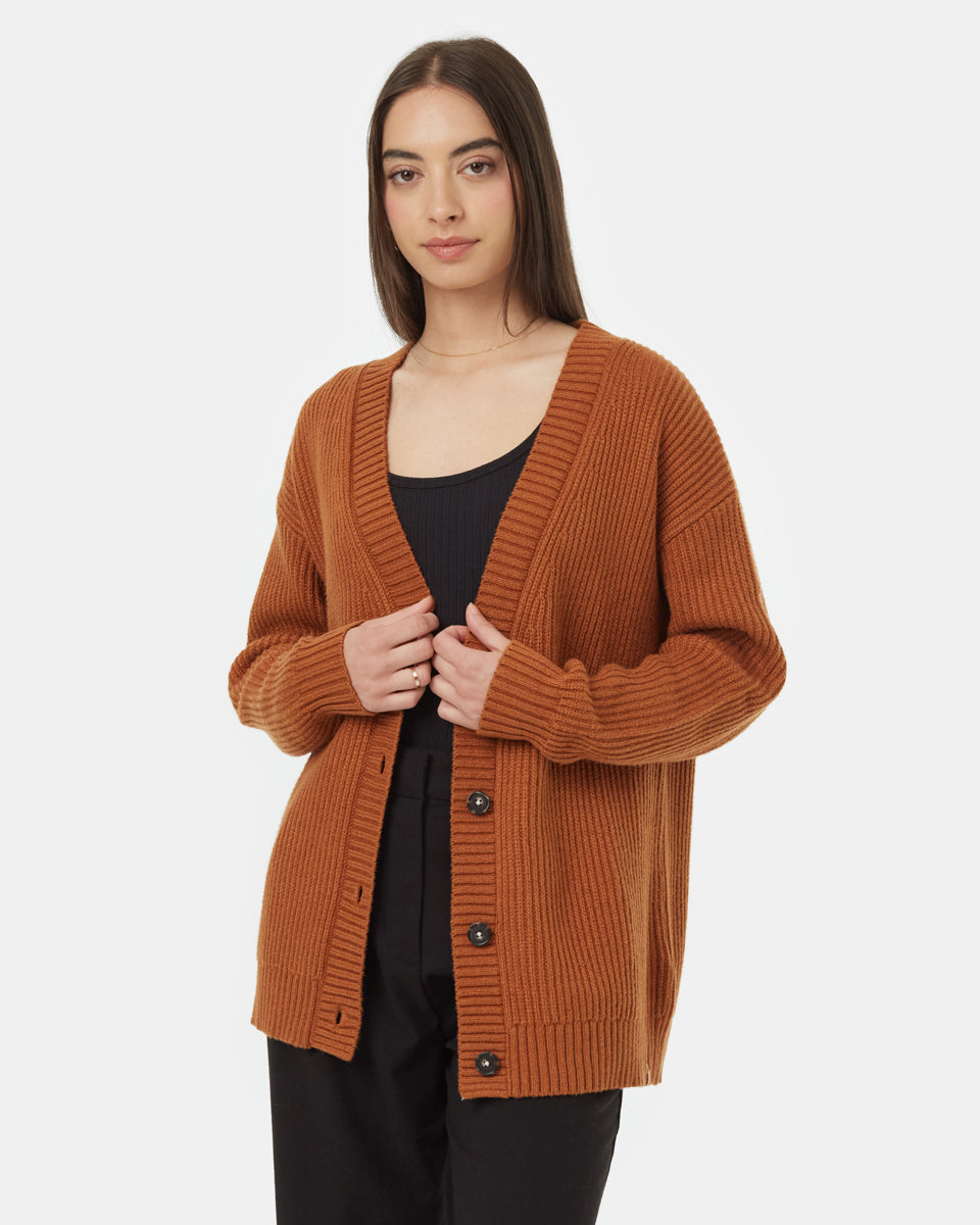 Highline Oversized Button Cardigan