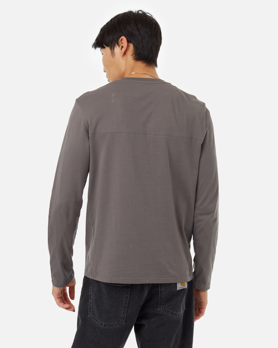 Set In Sleeve Yoke Henley