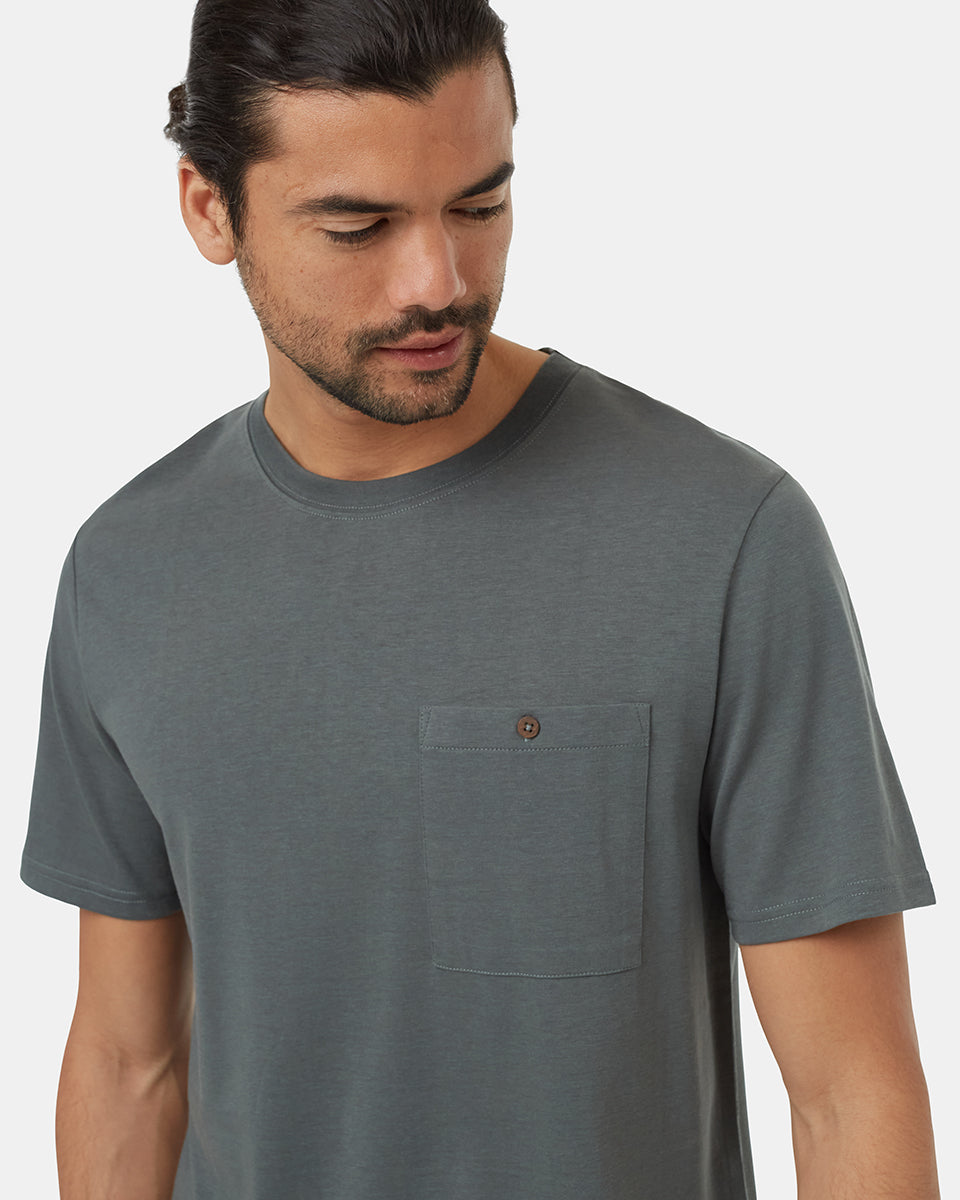 TreeBlend Button Pocket T-Shirt