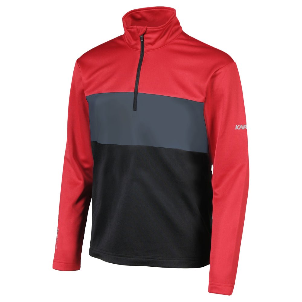 Karbon Atom Junior Boys Zip Fleece 2023