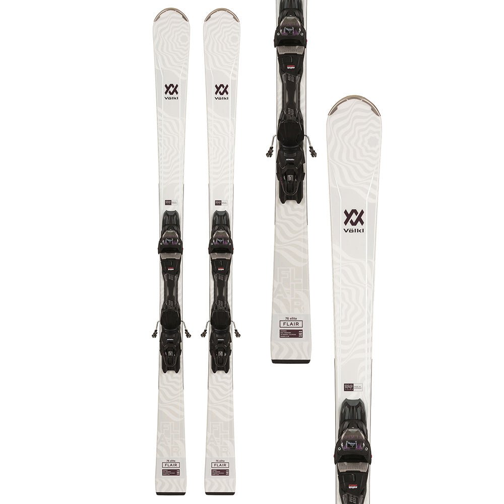 Volkl Flair 76 Elite Womens Ski + VMotion 10 GW Binding 2024