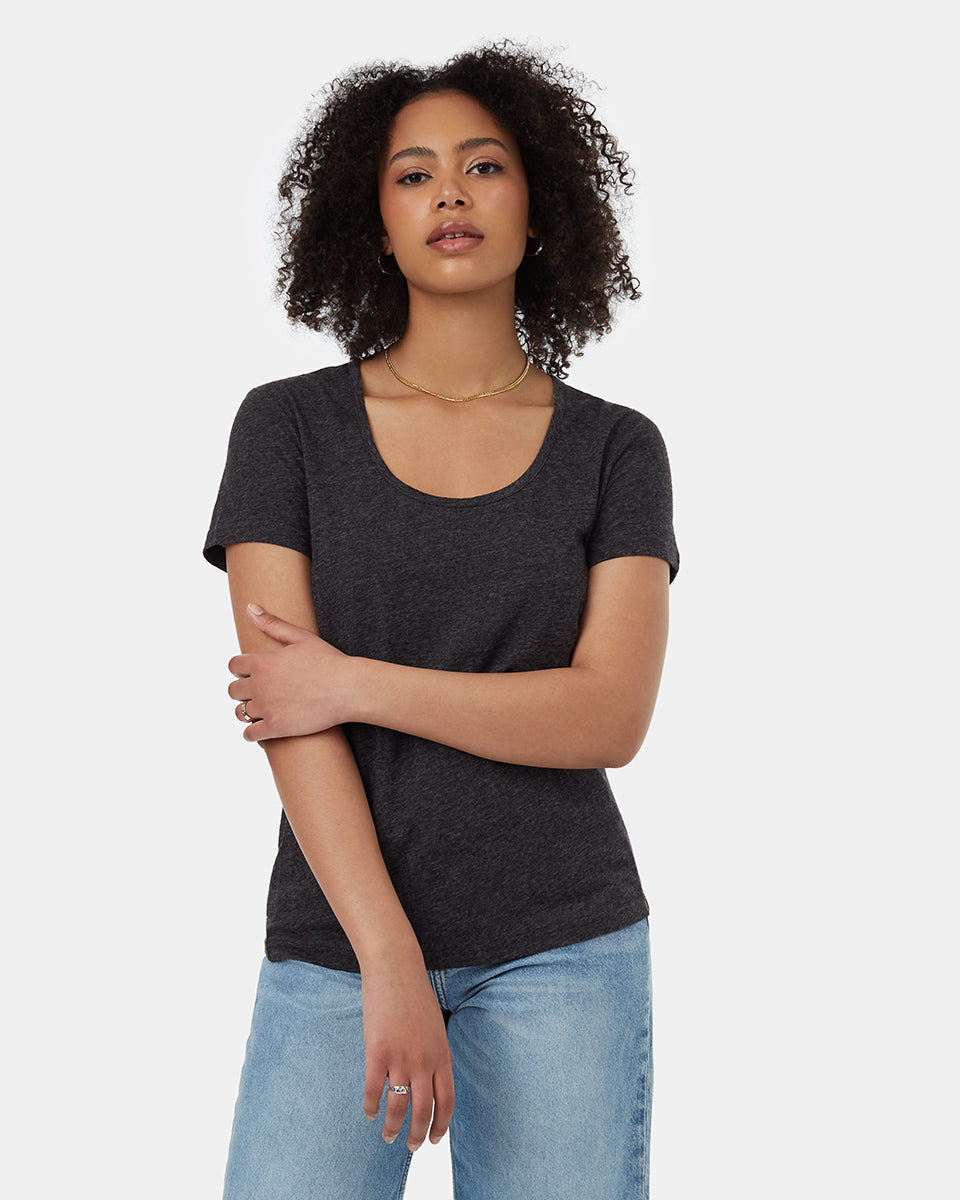 Hemp Scoop Neck T-Shirt