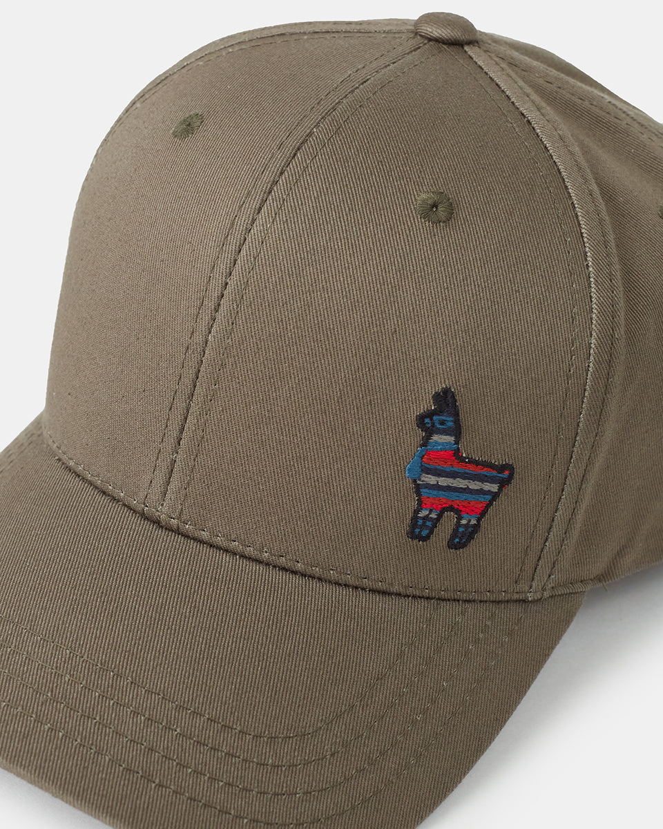 Peru Embroidered Llama Elevation Hat