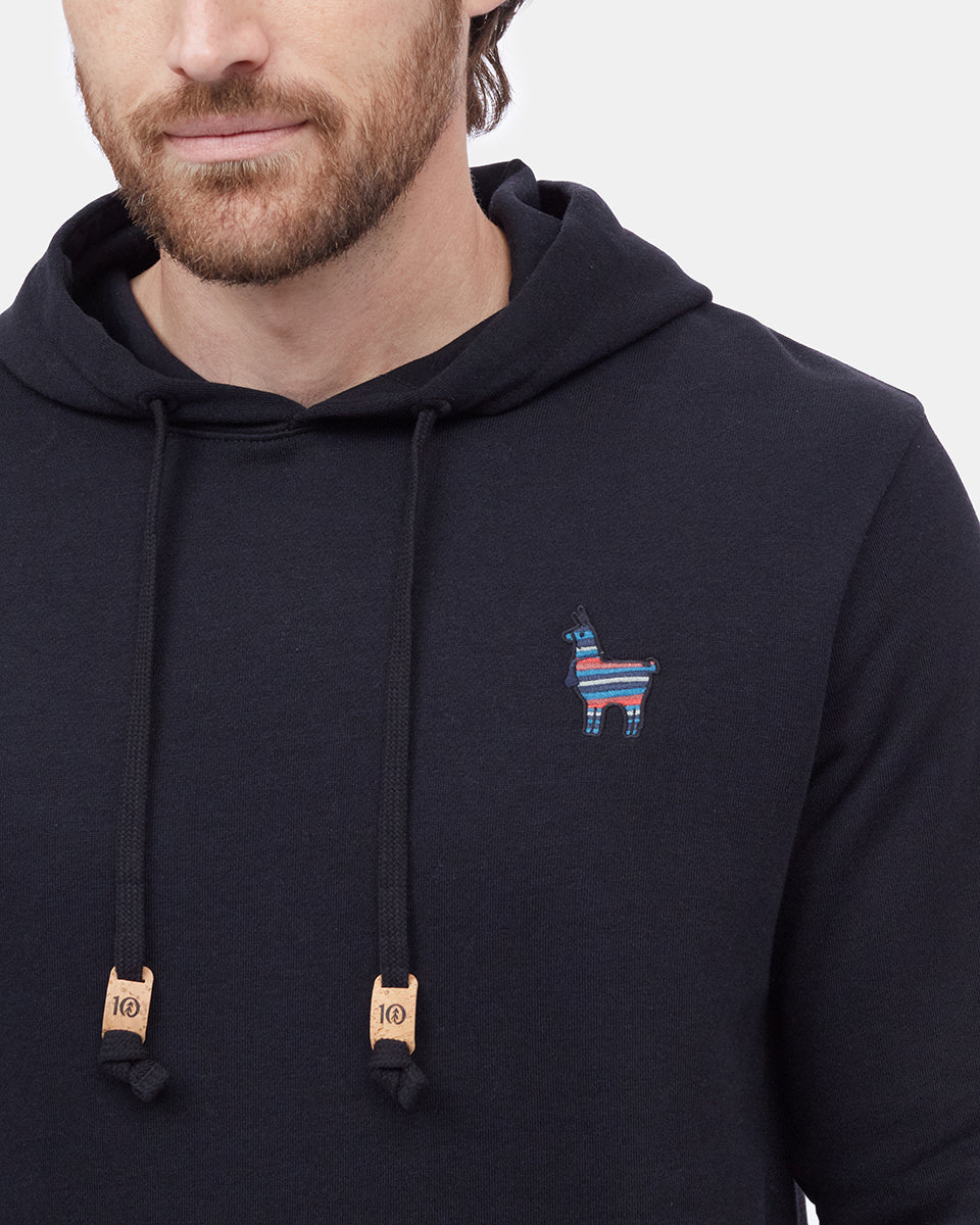 Peru Embroidered Llama Hoodie