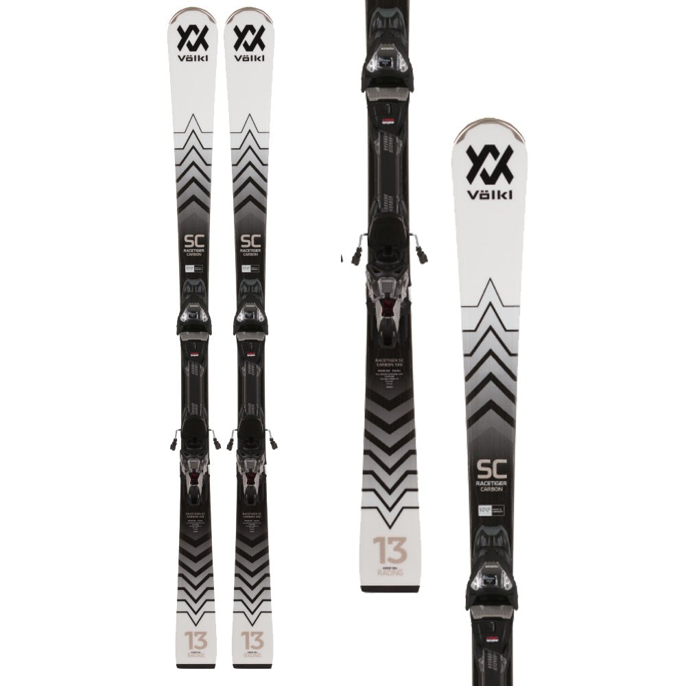 Volkl Racetiger SC Carbon Womens Ski + VMotion 12 GW Binding 2023